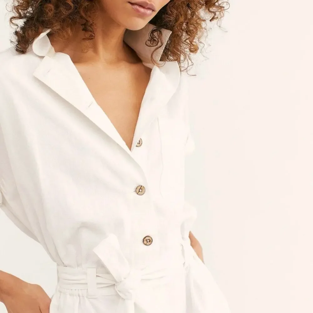 Free People white no